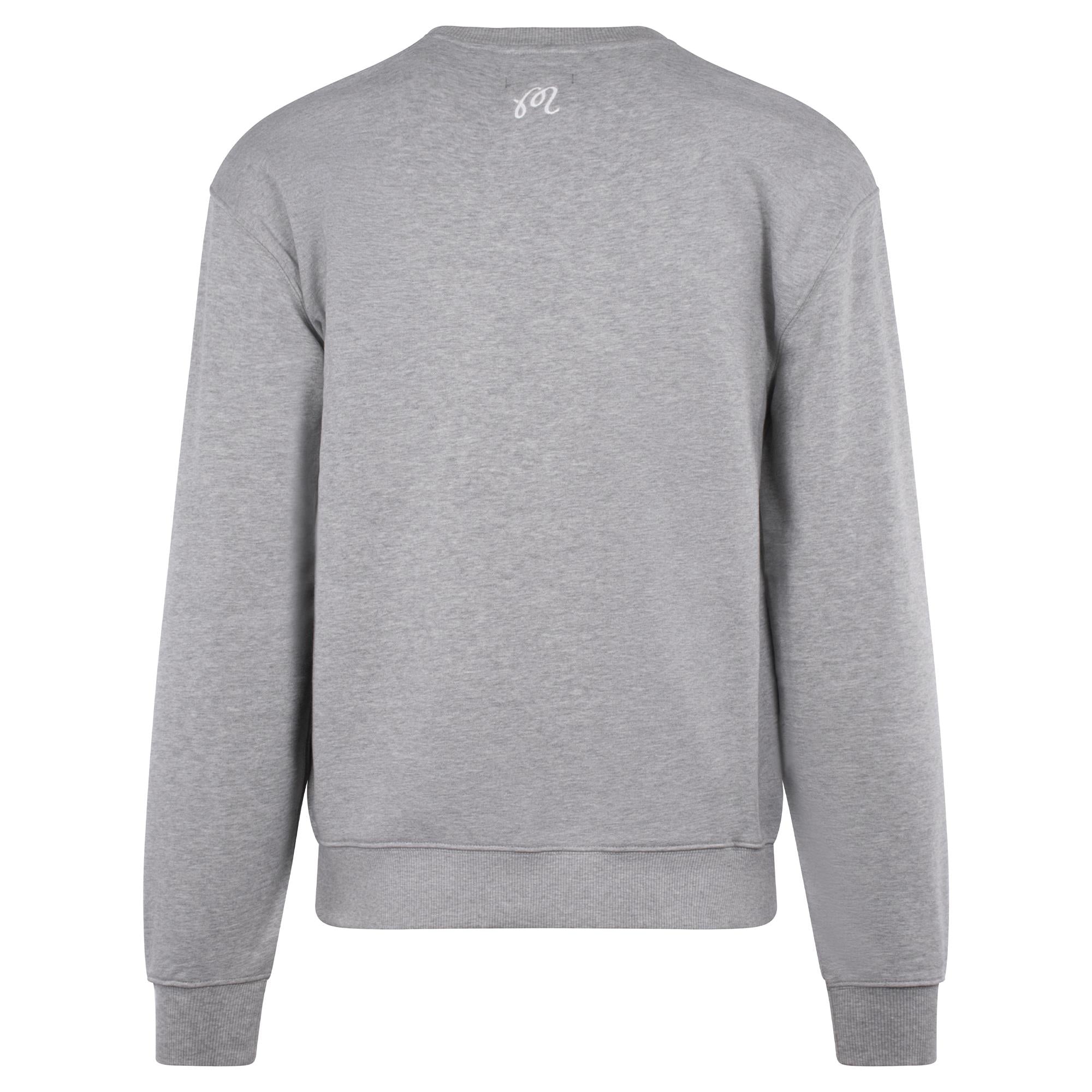Malbon Golf Cooper Bucket G.D Crewneck Sweatshirt Heather